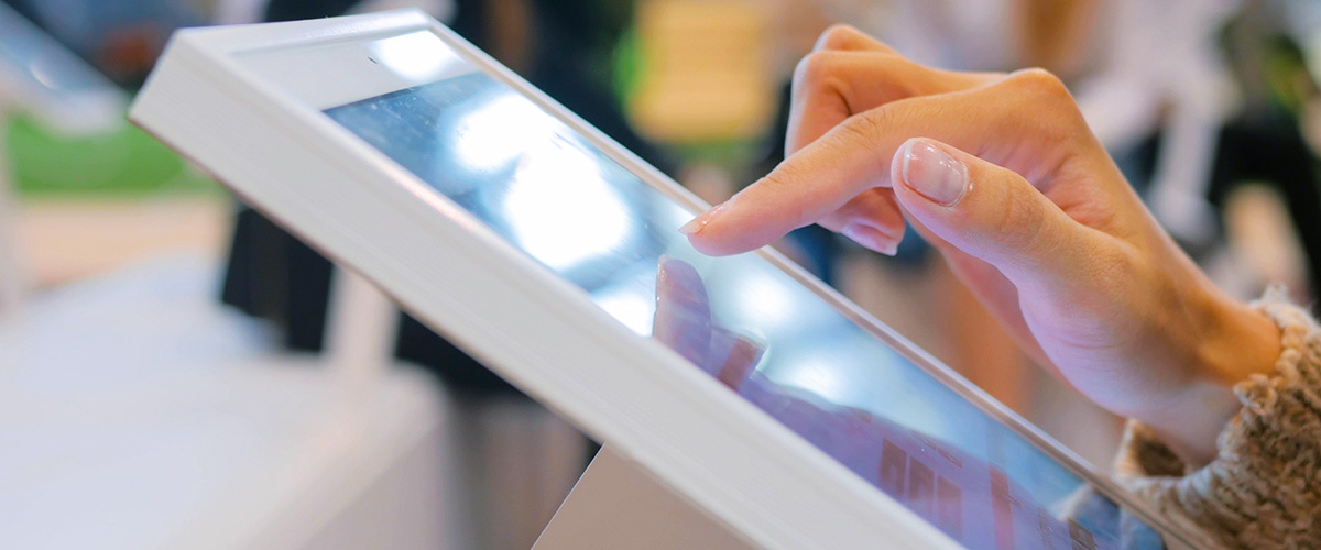Antimicrobial touchscreens