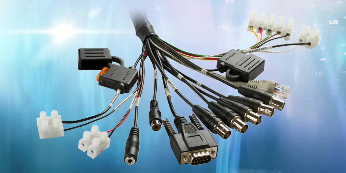 Custom cable assemblies from GTK: Fully bespoke, cost-effective, medium to high volume