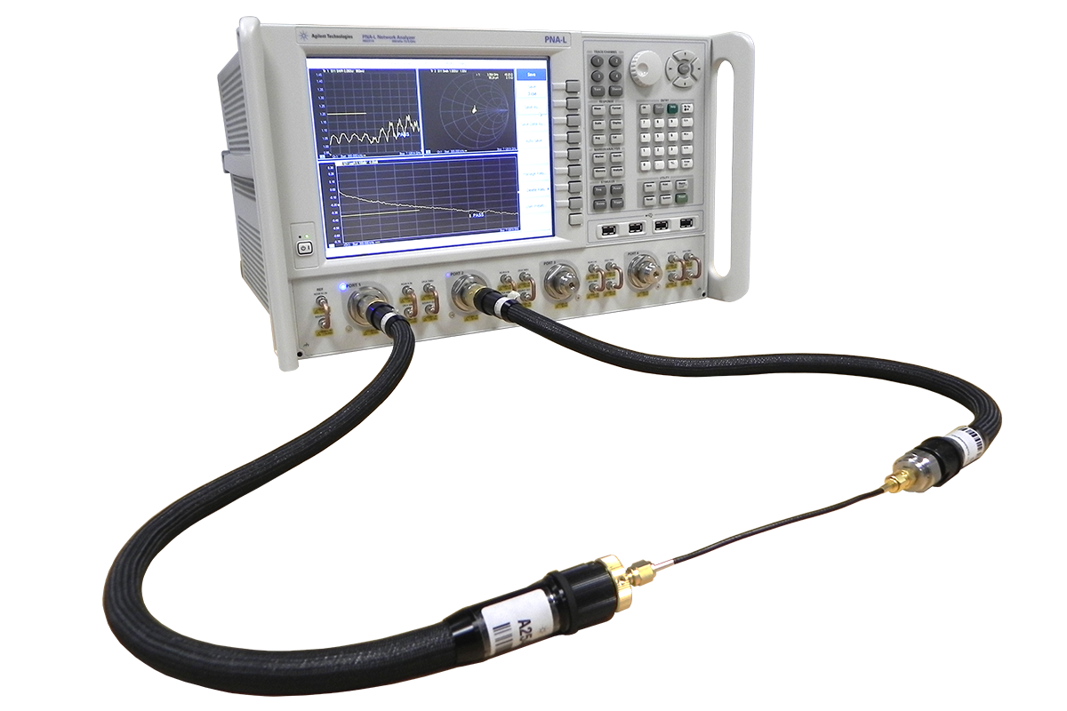 Network analyser for microwave & RF cables