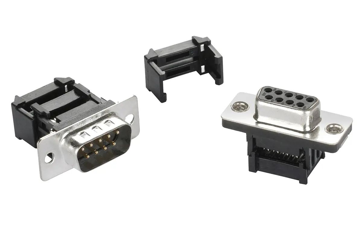 IDC D-sub connectors