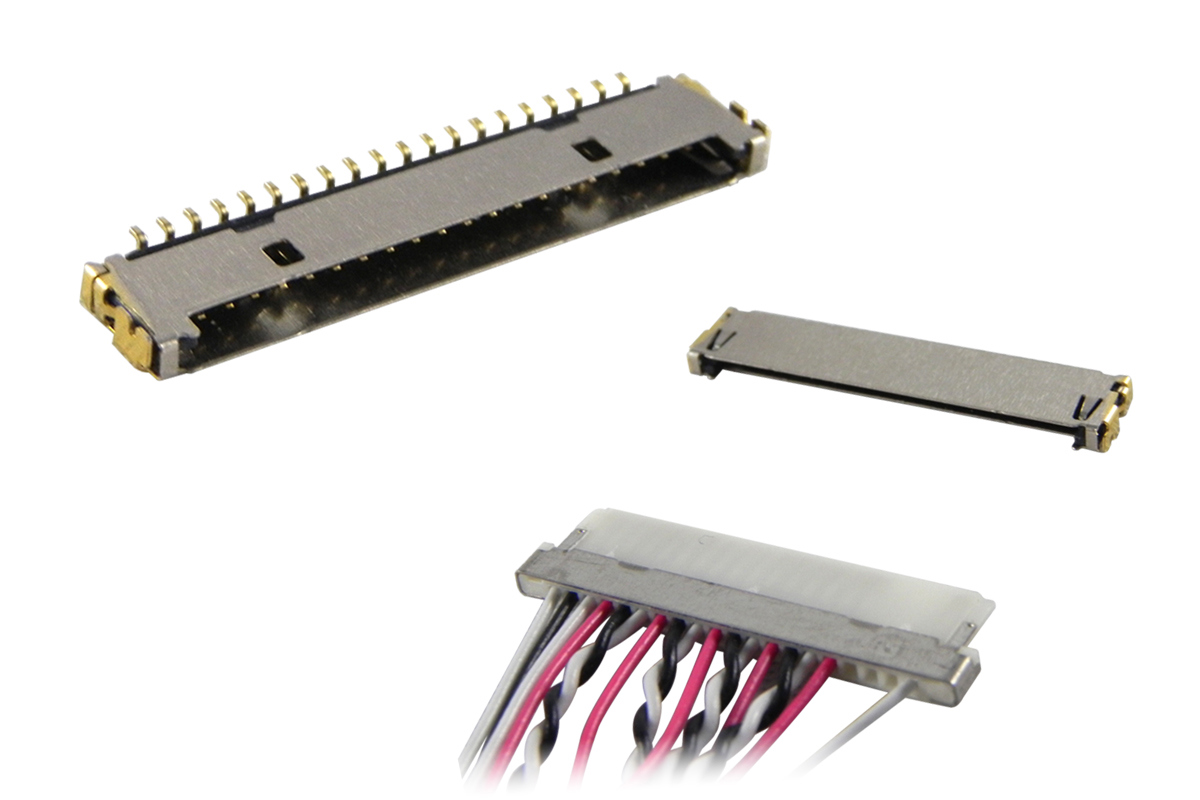 1.0 mm LVDS / eDP connectors
